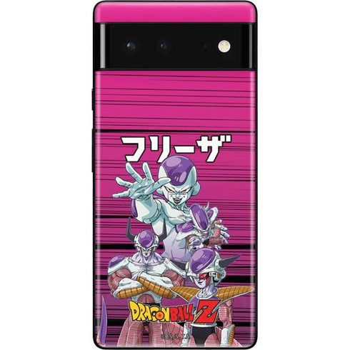 Dragon Ball Z Frieza Evolution Google Pixel 6 Skin